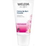 Crèmes de nuit Weleda bio naturelles à huile de rose musquée 30 ml pour le visage lissantes 