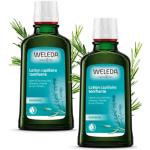 Toniques cheveux Weleda bio naturels vegan au romarin 100 ml anti chute tonifiants pour cheveux dévitalisés texture lait 