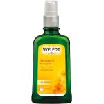 Huiles de massage Weleda Calendula bio naturelles à la camomille 100 ml pour peaux sensibles 