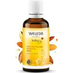 Huiles de massage Weleda bio naturelles vegan à la camomille 50 ml pour le ventre relaxantes pour enfant en promo 