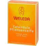 Savons Weleda Calendula bio naturels vegan à la camomille pour les mains apaisants 