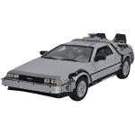 Welly Back to The Future Part 2 Delorean Time Machine 1:24 Scale Diecast Model Car by
