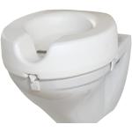 WENKO Réhausseur pour abattant WC Secura - 150 kg capacité de charge, Plastique, 41.5 x 17 x 44 cm, Blanc