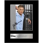 Wentworth Miller, Michael Scofield Photo dédicacée montée Pause de prison #1