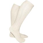 Chaussettes hautes blanc d'ivoire lavable en machine look fashion pour fille de la boutique en ligne Amazon.fr 