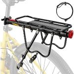 West Biking Porte-bagages de VTT – Porte-bagages de vélo stable robuste VTT Porte-bagages en aluminium Porte-bagages de vélo Montage facile Porte-bagages arrière Charge maximale 50 kg