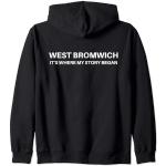 West Bromwich 2 Royaume-Uni Sweat à Capuche