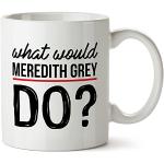 What Would Meredith Grey Do – Tasse Originale/Cadeau Anniversaire/Fête des Pâques/ Céramique 350 ML/ Idée Cadeau Original
