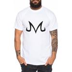 WhyKiki Majin Sign from Boo Dragonball Hommes T-Shirt Nerd en différentes Couleurs, Colour:Weiss;Größe2:XX-Large