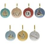 Widdop Harry Potter Lot de 7 boules de Noël à paillettes avec boîte cadeau – Hedwige de Poudlard