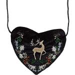"EMBROIDERED BAVARIAN HEART PURSE" -