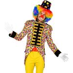 Déguisements de cirque Widmann multicolores à pois Taille XXL look fashion 
