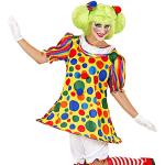 Déguisements Widmann multicolores à pompons de clown enfant en promo 