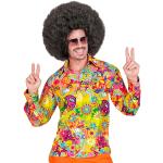 Chemises fashion Widmann multicolores à motif fleurs Taille XXL look hippie pour homme 