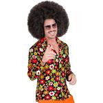 Chemises fashion Widmann multicolores à motif fleurs Taille XXL look hippie pour homme 