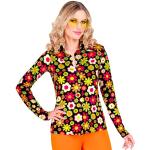 Chemisiers  multicolores à motif fleurs Taille XXL look hippie pour femme 