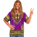 T-shirts fashion à motif fleurs à manches courtes Taille M look hippie 