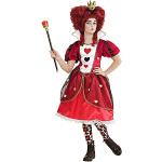 Widmann ? Queen of Hearts Costume en masque pour enfants 8-10 anni - 140 cm multicolore