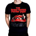 Wild Star Hearts T-shirt en coton pour homme Motif The Rocky Horror Picture Show, noir, Taille L