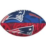 Ballons Wilson bleus de football américain New England Patriots 