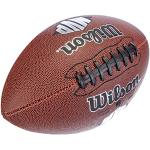 Ballons Wilson marron en cuir synthétique de football américain NFL 