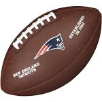Ballons Wilson marron de football américain New England Patriots en promo 