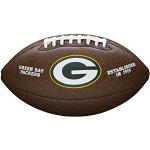 Ballons Wilson marron de football américain Green Bay Packers 