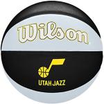 Wilson Ballon de Basket, NBA Team Tribute, Utah Jazz, Extérieur et Hall de Sport, Taille : 7, Jaune