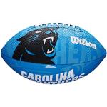 Ballons Wilson en caoutchouc de football américain Carolina Panthers 
