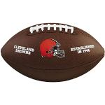 Ballons Wilson marron de football américain Cleveland Browns en promo 