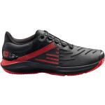 Chaussures de tennis  Wilson rouges en caoutchouc légères Pointure 48 look fashion pour homme 