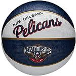 Wilson Mini Ballon De Basket Team Retro, New Orlea