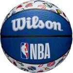 Ballons de basketball Wilson blancs en caoutchouc NBA 