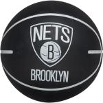 Wilson NBA Dribbler Brooklyn Nets Mini Ballon WTB1100PDQBRO, Unisexe, Ballons de basket, noir
