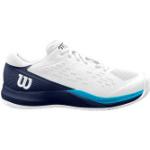 Wilson Rush Pro Ace Mens Tennis Shoe White/Peacoat/Vivid Blue 44 2/3