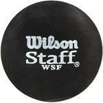 Wilson WRT617500 Balle de Squash, Staff, 2 Pièces,