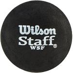 Wilson WRT617800 Balle de Squash, Staff, 2 Pièces,