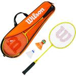 Raquettes de badminton Wilson orange en plastique 