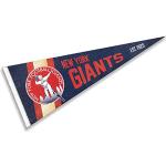 Guirlandes Wincraft blanches en feutre à New York New York Giants 