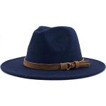 Chapeaux Fedora bleu marine Pays Taille M classiques pour homme 