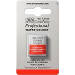 Winsor & Newton Professional Aquarelle Demi Godet 094 Rouge De Cadmium Série 4