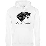 Sweats blancs à motif loups Game of Thrones lavable en machine Taille 3 XL look fashion pour homme 