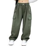 Pantalons de sport verts respirants look Hip Hop pour fille de la boutique en ligne Amazon.fr 