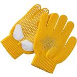 Paires de gants de ski jaunes en caoutchouc à strass respirantes look fashion pour fille de la boutique en ligne Amazon.fr 