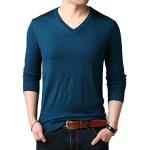Pulls col V verts Taille XL look casual pour homme 