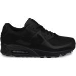 Chaussures Nike Air Max 90 noires en cuir Pointure 40,5 classiques pour femme 