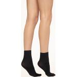 Socquettes Wolford noires éco-responsable Taille M pour femme en promo 