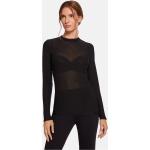 Pullovers Wolford noirs à manches longues à col rond Taille M look casual pour femme 