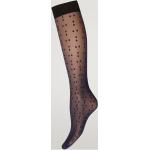 Wolford - Dots Knee-Highs, Femme, navy/black, Taille: M
