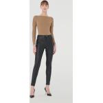 Pantalons Wolford noirs en cuir synthétique vegan Taille XXS look sexy pour femme en promo 